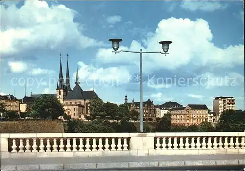 Luxembourg Luxemburg Kathedrale Kat. Luxembourg