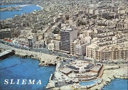 Sliema Fliegeraufnahme Kat. Sliema