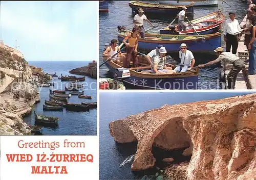 Wied iz Zurrieq Harbour and  Blue Grotto Kat. Malta