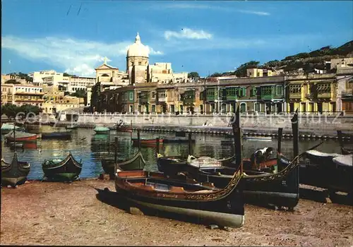 Valetta Kalkara Boote Kat. Malta