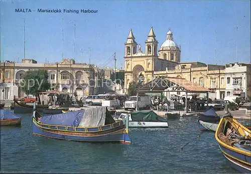 Marsaxlokk Fishing Harbour Kat. South Eastern