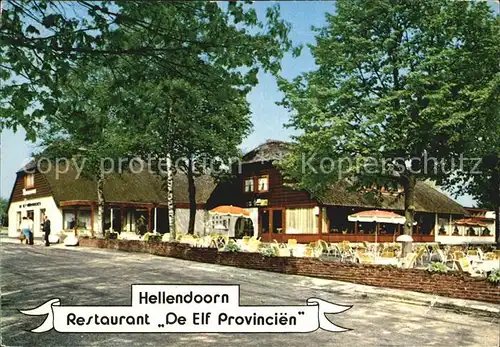 Hellendoorn Restaurant De Elf Provincien Recreatiepark  Kat. Hellendoorn