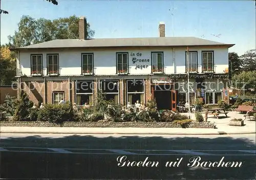 Barchem Hotel cafe Restaurant in de Groene Jager  Kat. Niederlande