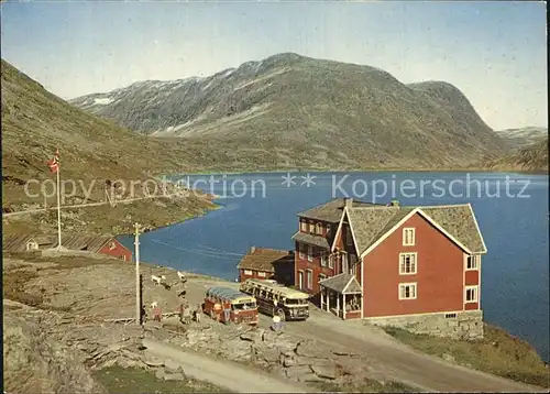 Geiranger The hotel Djupvass on the Grotli Geiranger road Kat. Norwegen