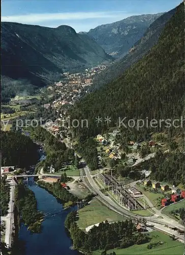 Rjukan The Rjukan Valley seen from the Svineroi road