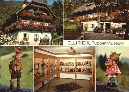 Einoede Villach Treffen Elli Riehl Puppenmuseum Kat. Villach