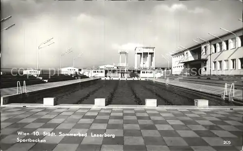 Wien Sommerbad Laaerberg Sportbecken  Kat. Wien