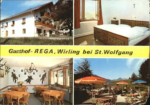 Wolfgang Salzkammergut St Gasthof Rega Wirling Kat. St. Wolfgang im Salzkammergut