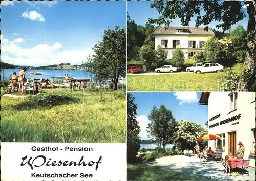 Keutschach See Gasthof Pension Wiesenhof Kat. Keutschach am See