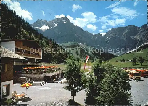 Hinterriss Tirol Alpengasthof Eng Gro?er Ahornboden Karwendel Kat. Vomp