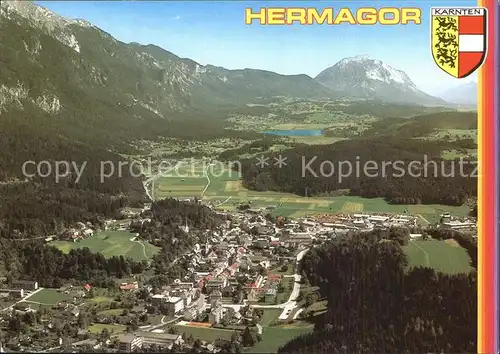 Hermagor Kaernten Pressegger See Luftaufnahme Kat. Hermagor Pressegger See
