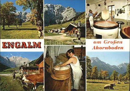 Engalm am Grossen Ahornboden Karwendel  Kat. Schwaz