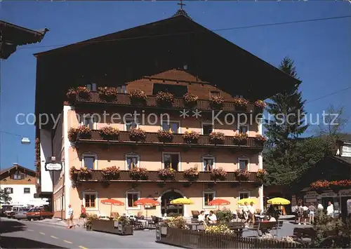 Kirchberg Tirol Gasthof Bechlwirt  Kat. Kirchberg in Tirol