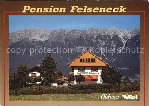 Aldrans Pension Felseneck  Kat. Aldrans