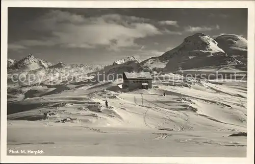 Steinernes Meer mit Ingolstaedter Haus und Schoenfeldspitze Kat. Oesterreich