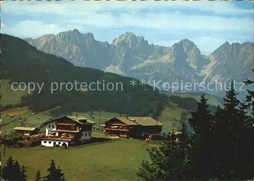 Kirchberg Tirol Alpengasthof Meierl Kat. Kirchberg in Tirol