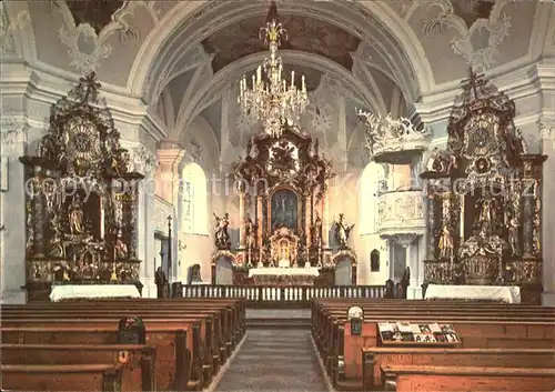 Going Wilden Kaiser Tirol Pfarrkirche innen Kat. Going am Wilden Kaiser