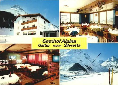 Galtuer Tirol Gasthof Alpina  Kat. Galtuer