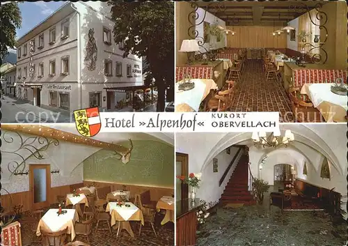 Obervellach Kaernten Hotel Alpenhof  Kat. Obervellach