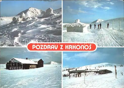 Krkonose Skigebiet Kat. Polen