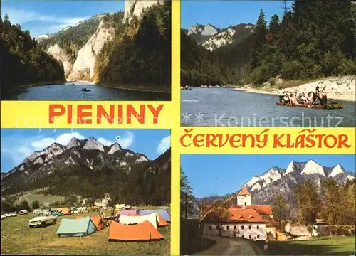 Pieniny Pieninen Kloster Camping  Kat. Polen