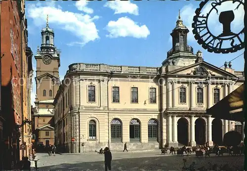 Stockholm Stortorget Old Town Kat. Stockholm