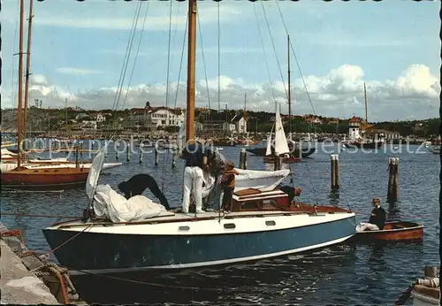 Goeteborg Laengedrag Segelboot Kat. 