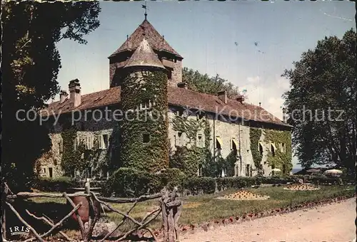 Leman Lac Genfersee Chateau de Coudree Kat. Genf