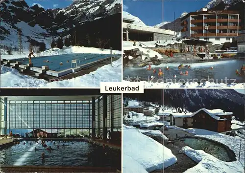 Leukerbad Hallenbad Kat. Loeche les Bains