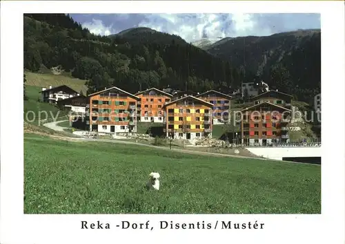 Disentis GR Reka Dorf Kat. Disentis