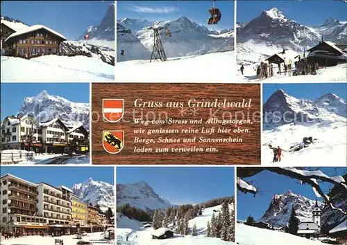 Grindelwald Ski Hotel Seilbahn Kat. Grindelwald