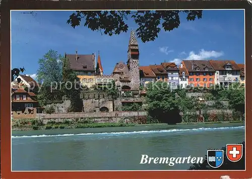 Bremgarten AG Reusspartie Altstadt Kat. Bremgarten