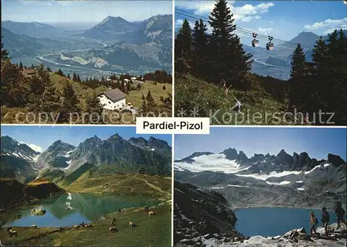 Pardiel Bergbahn Wangsersee Wildseeluecke  Kat. Bad Ragaz