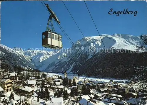 Engelberg OW Luftseilbahn Brunni Spannoerter Titlis Kat. Engelberg