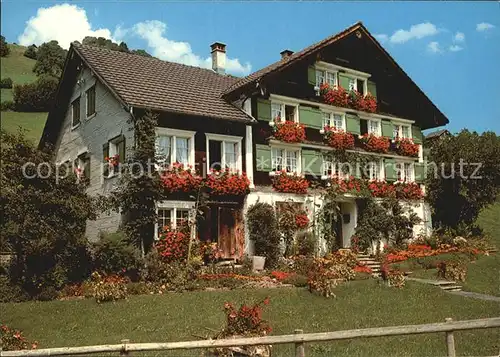 Toggenburg Altes Bauernhaus Unterwasser  Kat. Wildhaus