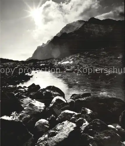 Vysoke Tatry Bergsee Kat. Slowakische Republik