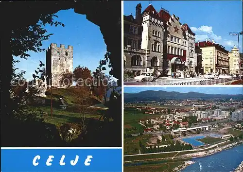 Celje Cilli Fliegeraufnahme Kat. Celje