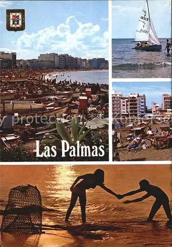 Las Palmas Gran Canaria Strand  Kat. Las Palmas Gran Canaria