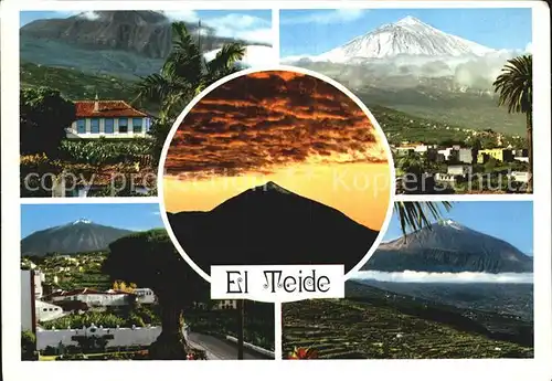 Tenerife Vulkan El Teide Kat. Islas Canarias Spanien