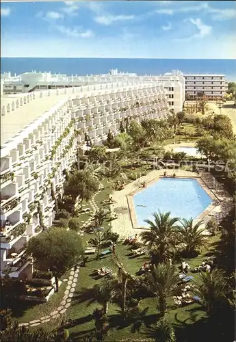 Playa del Ingles Gran Canaria Fliegeraufnahme Apartamentos Jardin del Atlantico Kat. San Bartolome de Tirajana