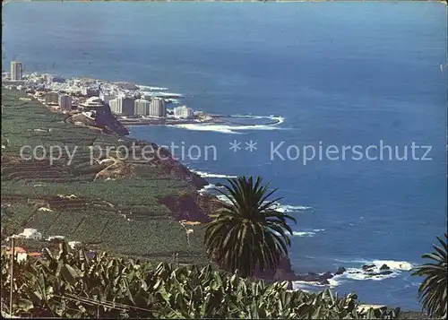 Tenerife Fliegeraufnahme Plataneras Kat. Islas Canarias Spanien