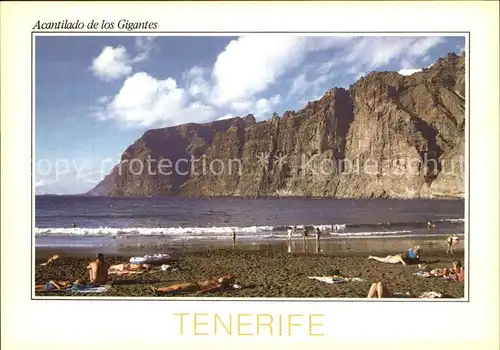 Tenerife Acantilao de los Gigantes Kat. Islas Canarias Spanien