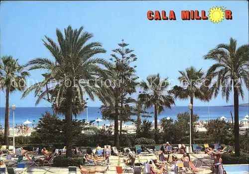 Cala Millor Mallorca Strandpartie Kat. Islas Baleares Spanien