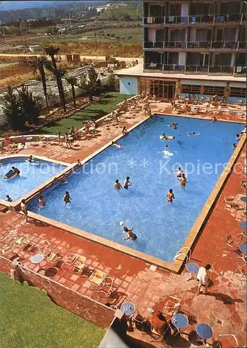 Lloret de Mar Playa Fanals Hotel Don Quijote Kat. Costa Brava Spanien