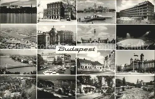 Budapest Stadtansichten  Kat. Budapest