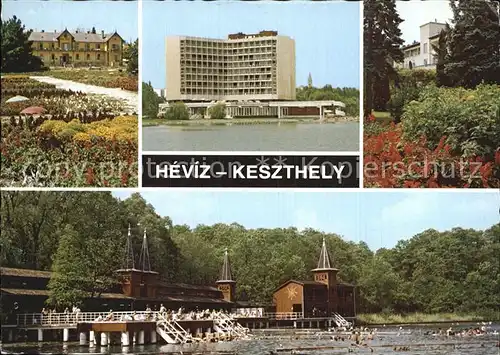 Heviz Keszthely Thermalbad Kat. Ungarn