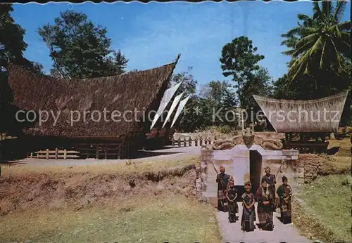 Pulau Pinang Manindo Village Samosir Lake Toba Original Batak Traditional House Kat. Pulau Pinang