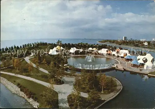 Toronto Canada Fliegeraufnahme Ontario Place Kat. Ontario