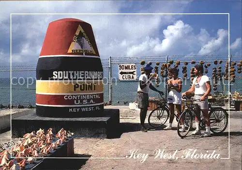 Key West The Southernmostpoint Kat. Key West