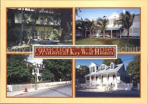 Key West Hemingway House Litthel White House Audubon House Wreckers Museum Kat. Key West